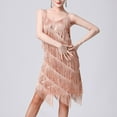thumbnail image 2 of Ballroom dance woman sequin dress shiny latin dance dress Female Samba Tango, 2 of 11