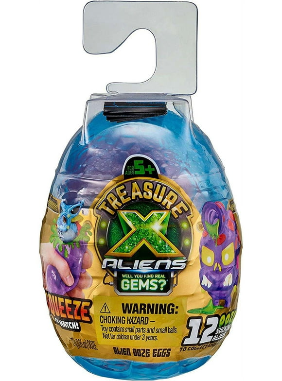 Treasure X Series 3 Aliens Ooze Egg Mystery Pack (Look for Real Gems!)