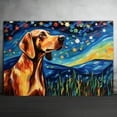 thumbnail image 2 of Bavarian Mountain Scent Hound Dog Watercolor Starry Night Van Gogh Painting Kits, Painting Watercolor Canvas, Canvas Suitable for Room Decor Cafe Decor Or Gift for Friends, 2 of 4