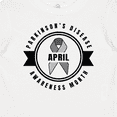 thumbnail image 4 of Inktastic April Parkinsons Disease Awareness Month Badge Boys or Girls Baby T-Shirt, 4 of 5