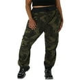 thumbnail image 5 of Unique Bargains Juniors' Plus Size Drawstring Waist Contrast Color Jogger Pants, 5 of 6