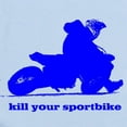 thumbnail image 2 of CafePress - Yamaha Blue Kill Your Sportbi Infant Bodysuit - Baby Light Bodysuit, Size Newborn - 24 Months, 2 of 4