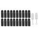 thumbnail image 1 of Kit de cubierta para grifo de cerveza, 2 uds., cepillos para grifo de cerveza, 20 piezas, cubierta para grifo de cerveza, sellado efectivo, fácil extracción, juego de cepillos para grifo de cerveza, 1 of 14