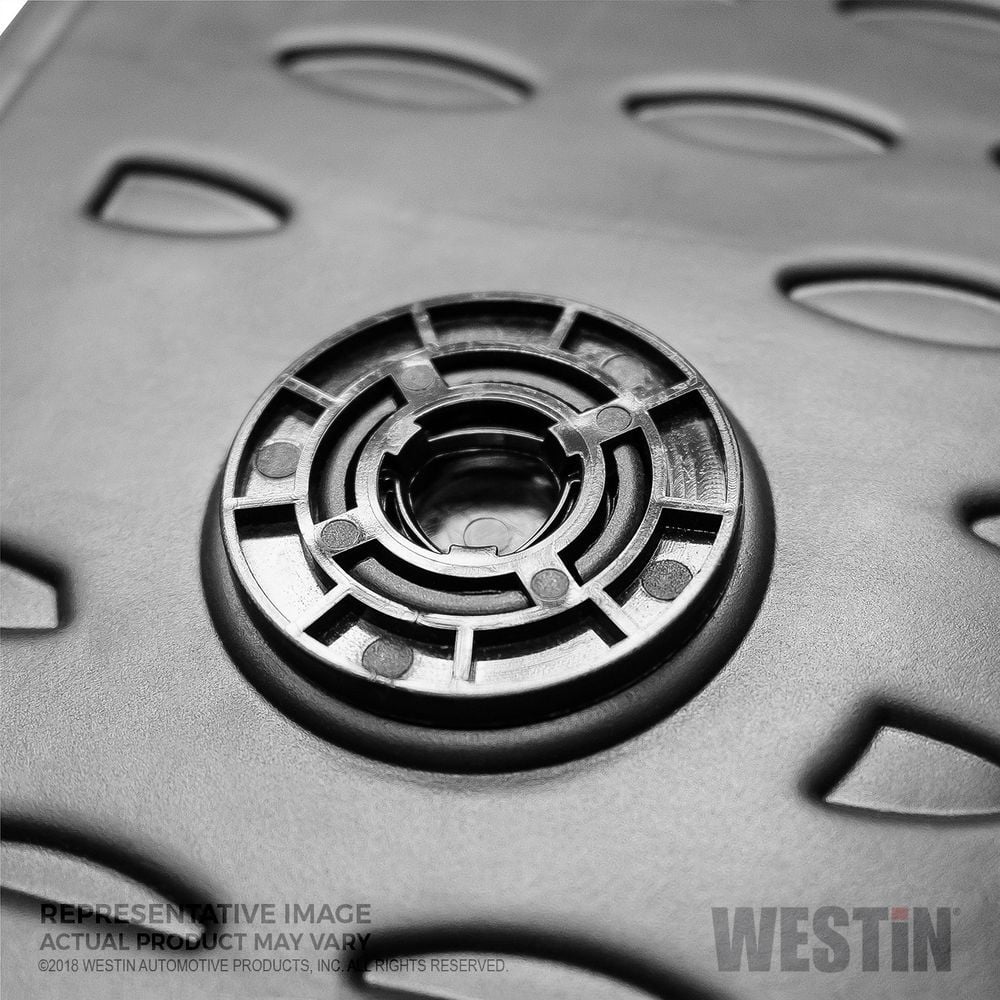 16 19 Fits/For Titan Xd Profile Floor Liners Front Row Black Fits select: 2016-2020 NISSAN TITAN XD
