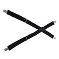 thumbnail image 2 of Strong Metal Clips, Back Suspender Solid Straight Clip Adjustable Adjustable Elastic  For Y Back Suspenders, 2 of 8