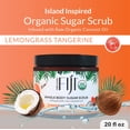 thumbnail image 4 of Whole Body Scrub - Infused with Coconut Oil, Exfoliating Sugar Scrub for Smooth and Soft Skin, Exfoliates & Restores Skin's Natural Biosphere, Lemongrass Tangerine 20 oz, 4 of 7