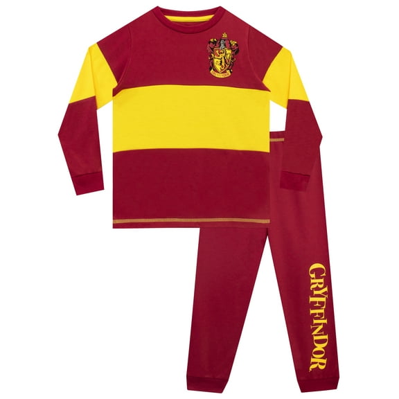 Harry Potter Kids Long Sleeve Pajamas Sizes 6-14