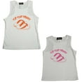 thumbnail image 3 of Next Concept Toddler Girls and Girls Flip Flop Racerback Tank Top 9425-4 (white/fuchsia), 3 of 3