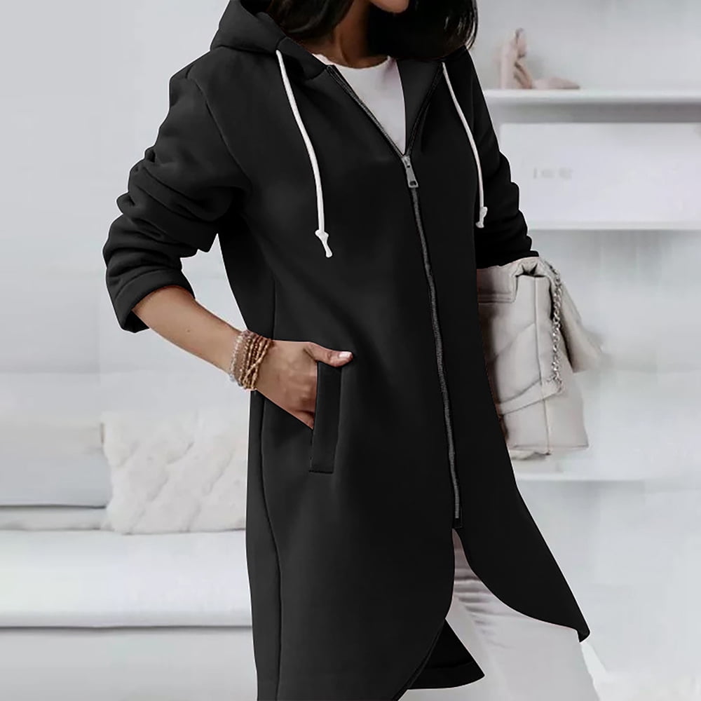 Long hoodie shop womens uk