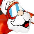 thumbnail image 5 of CocoNut Outdoor: Santa Claus Racer - 54x36" Snow Sled, Character Shaped Inflatable Winter Toboggan, Cold Resistant PVC, 200lb Cap, Kids-Teen-Adults 8+, 5 of 10