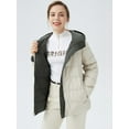 thumbnail image 5 of Orolay Women's Thickened Plaid Print Down Jacket with Hood, 5 of 7