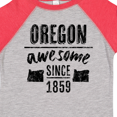 thumbnail image 4 of Inktastic Oregon Awesome Since 1859 Boys or Girls Toddler T-Shirt, 4 of 5