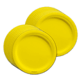 thumbnail image 2 of Solid Mustard Yellow Birthday Party Supplies Set Plates Napkins Cups Tableware Kit for 16, 2 of 8