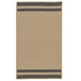 thumbnail image 1 of Colonial Mills Rug DE85R024X036S Denali End Stripe Braided Area Rug  Grey - 2 x 3 ft., 1 of 1