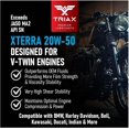thumbnail image 3 of YHH XTerra 4T 20W-50 V-TWIN Full Synthetic Engine Oil – Exceeds JASO MA2 & API SL/SM/SN – True All Season (6 Quart Pack), 3 of 4
