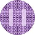 thumbnail image 1 of Ahgly Company Machine Washable Indoor Round Transitional Blossom Pink Area Rugs, 5' Round, 1 of 7