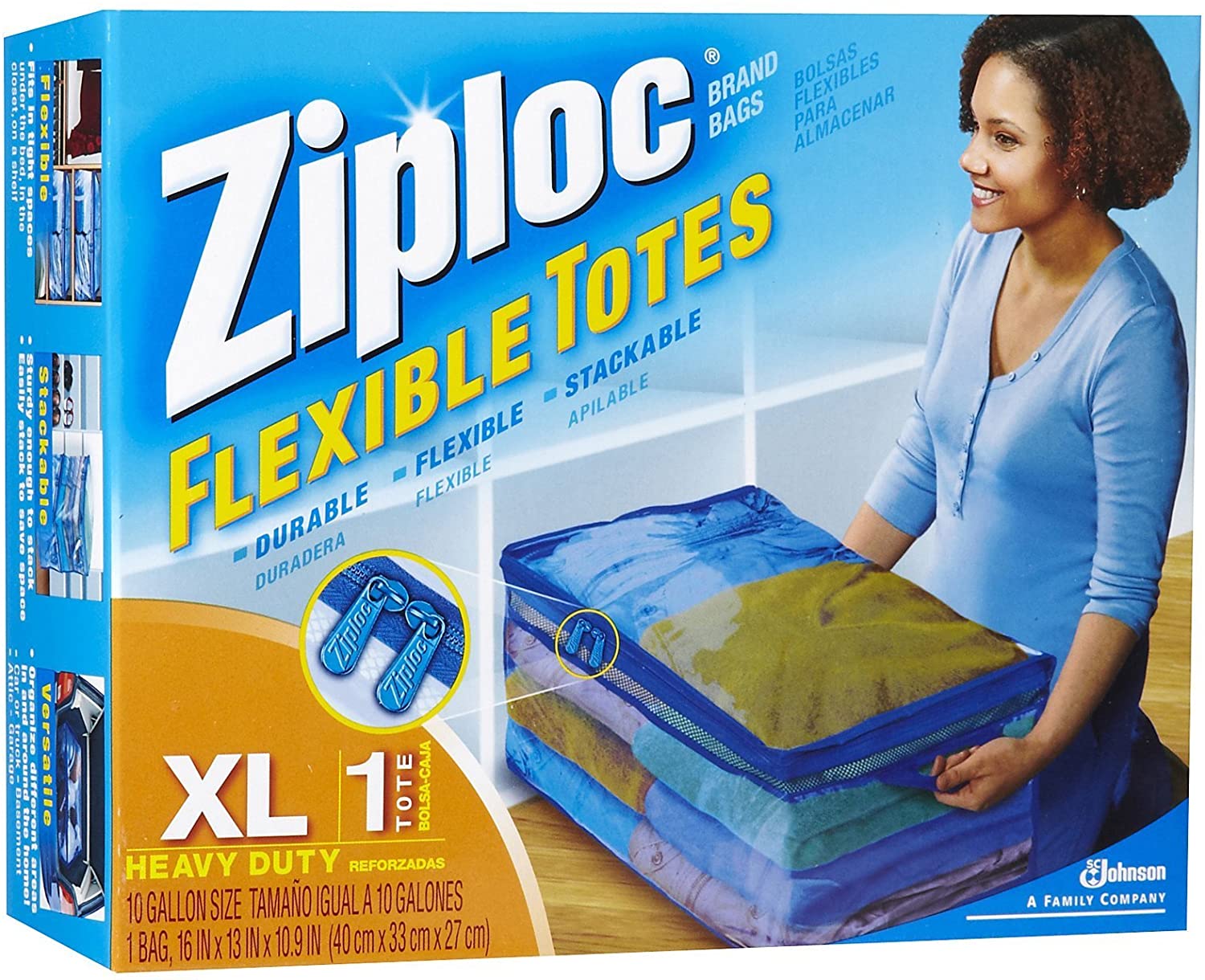 ziploc flexible totes walmart