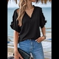 thumbnail image 2 of Tops de Verano para Mujer Negros M, 2 of 4