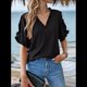 thumbnail image 2 of Tops de Verano para Mujer Negros L, 2 of 4