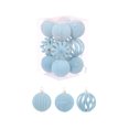 thumbnail image 2 of Qwtwty 12 Pcs Christmas Tree Decorations Ornament Set, Shatterproof Christmas Decorations Hanging Baubles Set for Indoor Outdoor Holiday Wedding Party Decor, 2 of 7