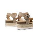 thumbnail image 5 of DREAM PAIRS Women's Stylish Platform Espadrille Wedge Sandals Round Toe Summer Causal Shoes Crisscross Band Adjustable Ankle Strap Buckle, 5 of 7