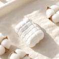 thumbnail image 4 of Quilt Squishy Toy, White Blanket Stress Ball with Quilted Pattern, Flour Filled Soft Dough, Slow Rising Fidget Toy, Stress Relief Sensory Toy for Kids Adults, Bedroom Desk Gift, 4 of 4