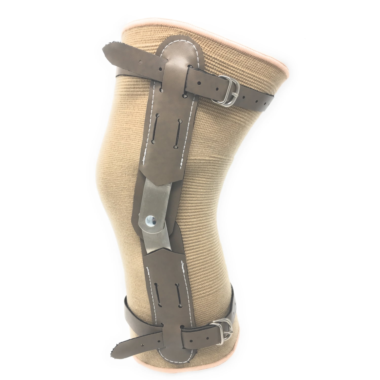 OTC Knee Brace with Hinged Bars, Beige, 2X-Large