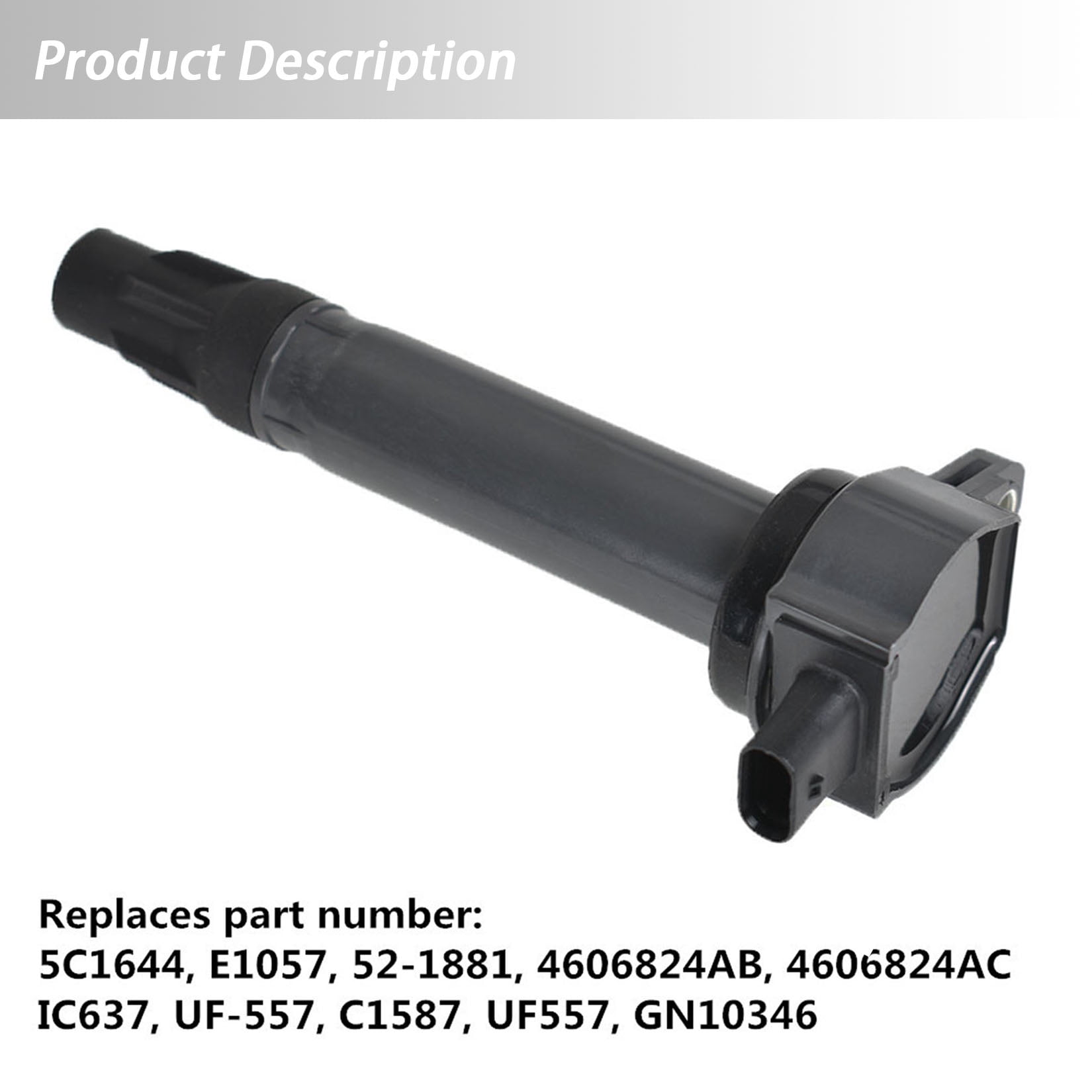 4-Piece Ignition Coil UF557 C1587 Fit for 2007-2017 Dodge Journey Avenger Caliber, 2007-2010 Chrysler Sebring, 2007-2017 Jeep Compass Patriot