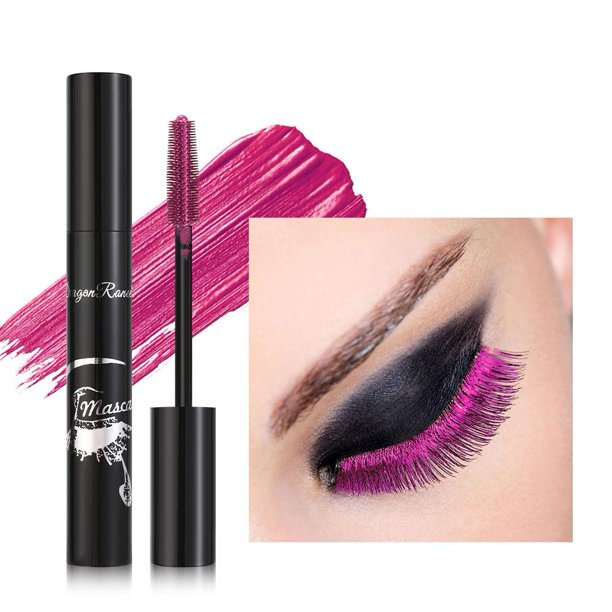 Máscara de pestañas a prueba de agua de color, juego de máscara de pestañas profesional de color, herramienta de maquillaje para fiestas, tamaño A3