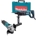 thumbnail image 1 of Makita Rotomartillo Cincelador Hr2475 + Esmeriladora M0901g, 1 of 10