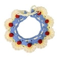 thumbnail image 4 of Gazechimp 3X Knitting Cat Collar Crochet Bib for Small Medium Girls Boys Cats and Dogs L, 4 of 8