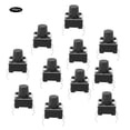 thumbnail image 3 of Interruptor de botón, 100 piezas de empuje táctil momentáneo mini interruptor de tacto interruptor de micro tacto confiabilidad excepcional Jadeshay A, 3 of 8