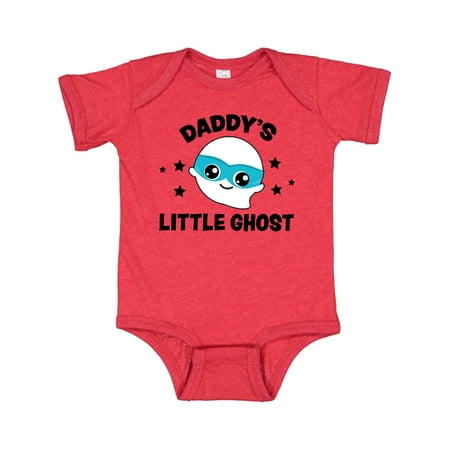 

Inktastic Cute Daddy s Little Ghost with Stars Gift Baby Boy or Baby Girl Bodysuit