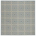 thumbnail image 5 of SAFAVIEH Beach House Nelie Geometric Indoor/Outdoor Area Rug Blue/Cream, 4' x 6', 5 of 9