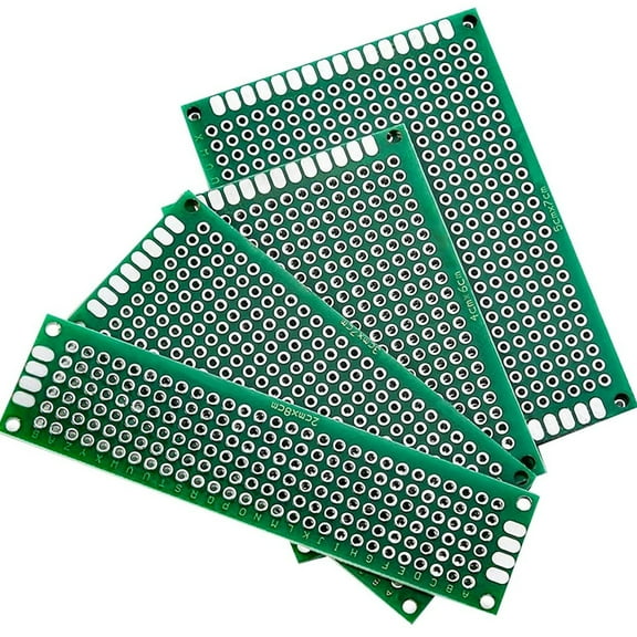 MMOBIEL 60 Pcs PCB Breadboard Circuit Board Prototype Set with Screw Terminal Blocks 2/3 pins Male/Female Header Kit Universal Set compatible with Arduino Kits DIY Electronic Projects