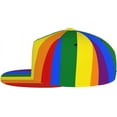 thumbnail image 3 of LGBT Gay Pride Baseball Cap Hats Adjustable Trucker Hat Outdoor Sun Cap for Men Women Rainbow Flag Dad Hat, 3 of 8