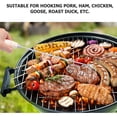thumbnail image 2 of Miangastore Brochettes Argentées 2 Pcs 19.7X1.2X1.2In Acier Inoxydable, 2 of 9