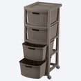 thumbnail image 1 of Cajonero RIMAX Apariencia Rattan 4 Gavetas Altas, 1 of 4