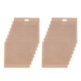 thumbnail image 1 of 12 Piezas Bolsas Reutilizables para Tostadora Bolsas Antiadherentes para Hornear Pan Bolsas para Sándwich Herramientas para Calentar Tostadas 17x19cm, 1 of 5