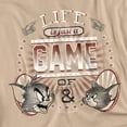 thumbnail image 2 of Life Is A Game T-Shirt Unisex Graphic Tee For Men & Women, 2 of 7