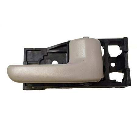 - PT Auto Warehouse TO-2950G-RR - Inner Interior Inside Door Handle, Gray (Charcoal) - Access Cab, Passenger Side Rear
