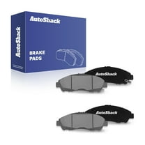 AutoShack Front Ceramic Brake Pad Set | Replacement for 2020 Cadillac XT6 2017-2020 GMC Acadia | 4-PC