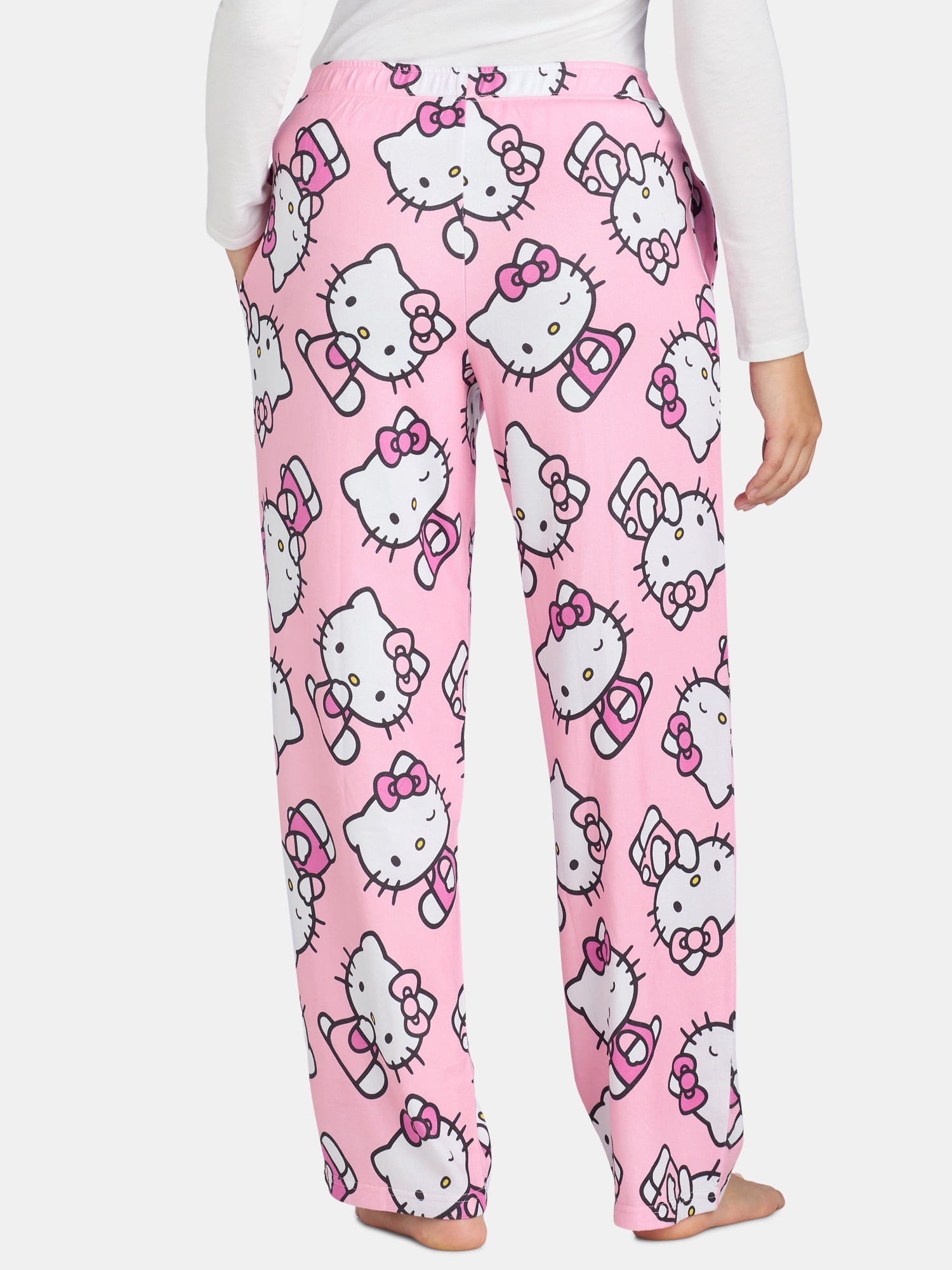 Hello Kitty Women's Poses Allover Print Lounge Pants, Sizes XS-3XL