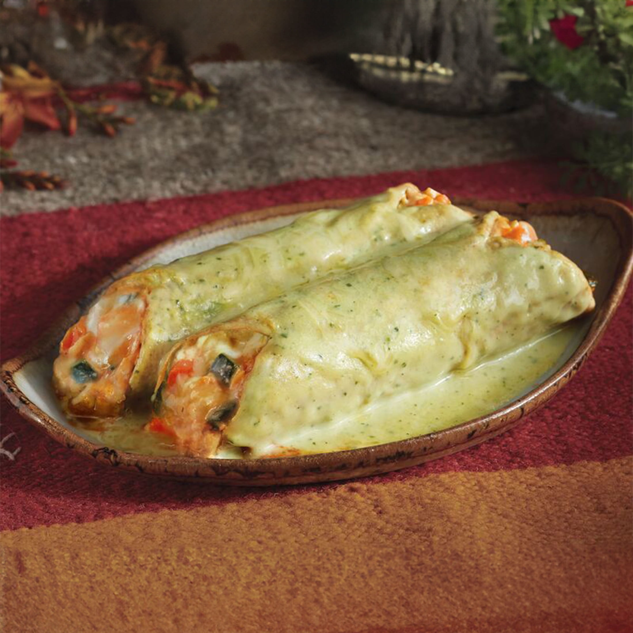 Amy's Frozen Meal, Roasted Poblano Enchilada,  Gluten Free Microwave Meal, 9.1 oz