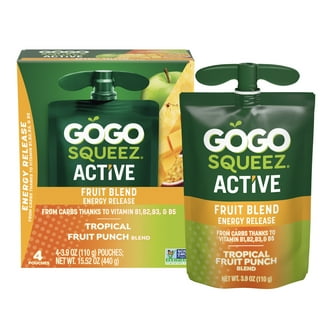 GoGo squeeZ Active Electrolyte No Sugar Added Cherry Lime