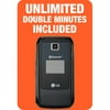 Tracfone LG 600 P4 Prepaid Phone w/ Camera, Bluetooth & Double Minutes features (a $50 value)