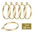 thumbnail image 3 of Uxcell 25Pcs Colgantes de Bisel Abierto de Aleación, Colgante de Marco Hueco Elíptico, Marco Abierto Geométrico, Tono Oro Rosa, 3 of 6