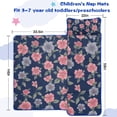 thumbnail image 5 of Pioneer Flower Floral Print Pattern Toddler Nap Mats for Kids Preschool,Sleeping Mat Bag or Kids,Toddler Sleeping Bag,Toddler Nap Mat or Daycare, 5 of 6