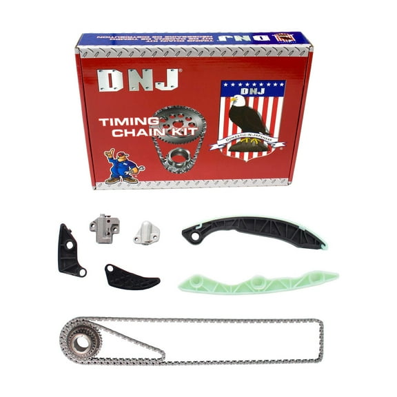 DNJ TK1171 Timing Chain Kit Fits Cars & Trucks 13-16 Chrysler 200 2.4L L4 DOHC 16v Cu. 144