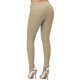 thumbnail image 4 of Pantalones de Mujer Pantalones Elásticos de Cintura Media Con Cremallera de Temperamento Ajustados Multicolor Con Fondo de Algodón Odeerbi ODB-6, 4 of 9